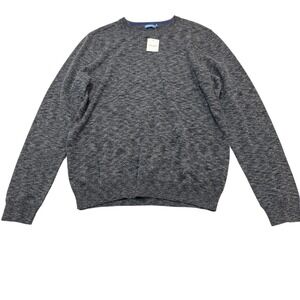 J McLaughlin Luke Sweater Men S Charcoal Gray Pullover Crew Neck Business Casual